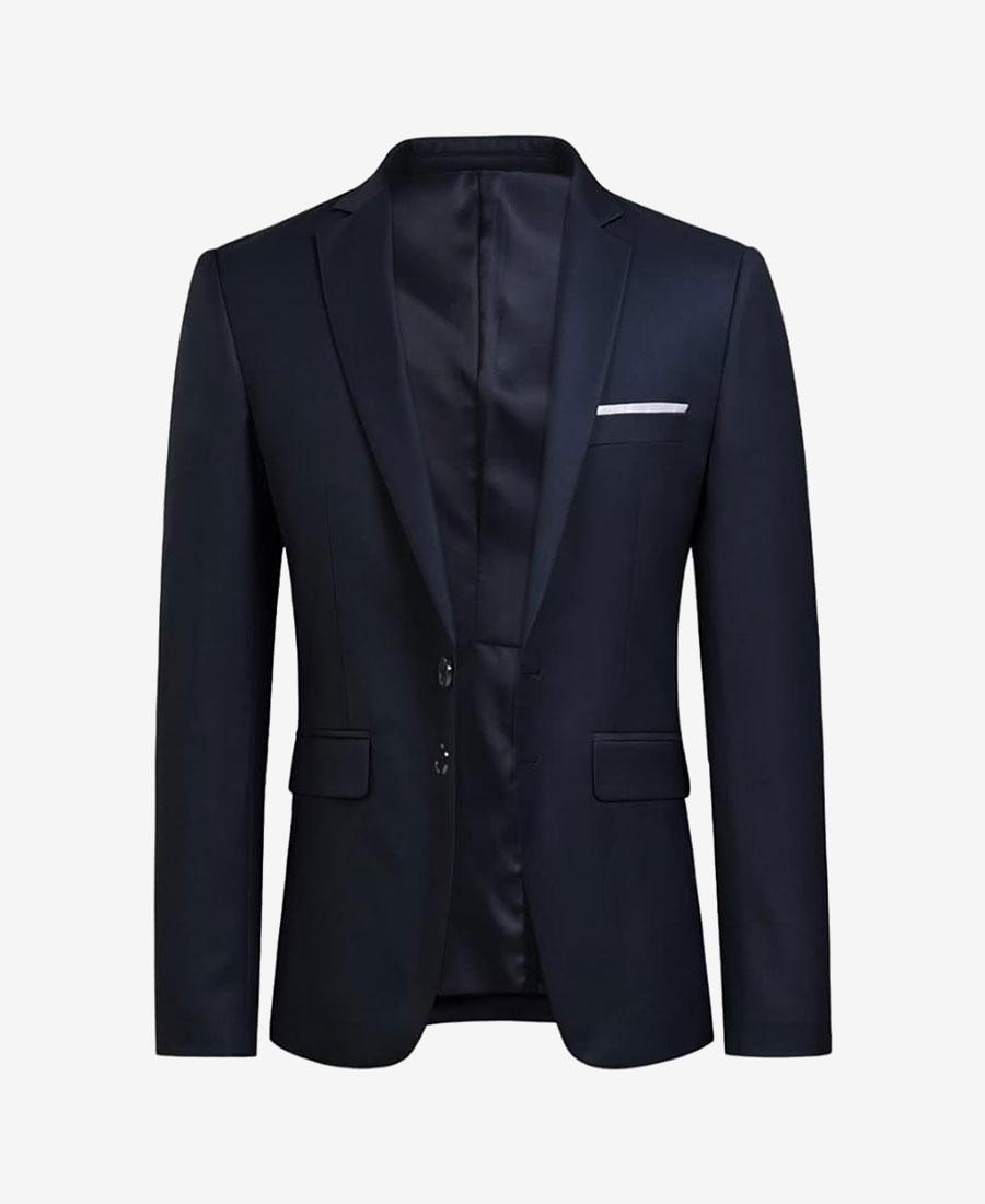 New Featured Navy Blue Men's Formal Suit